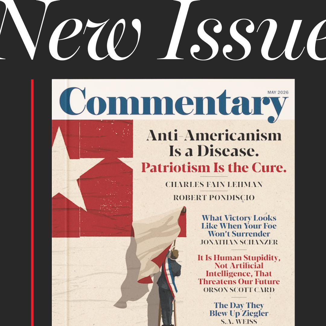 Commentary Magazine tweet media