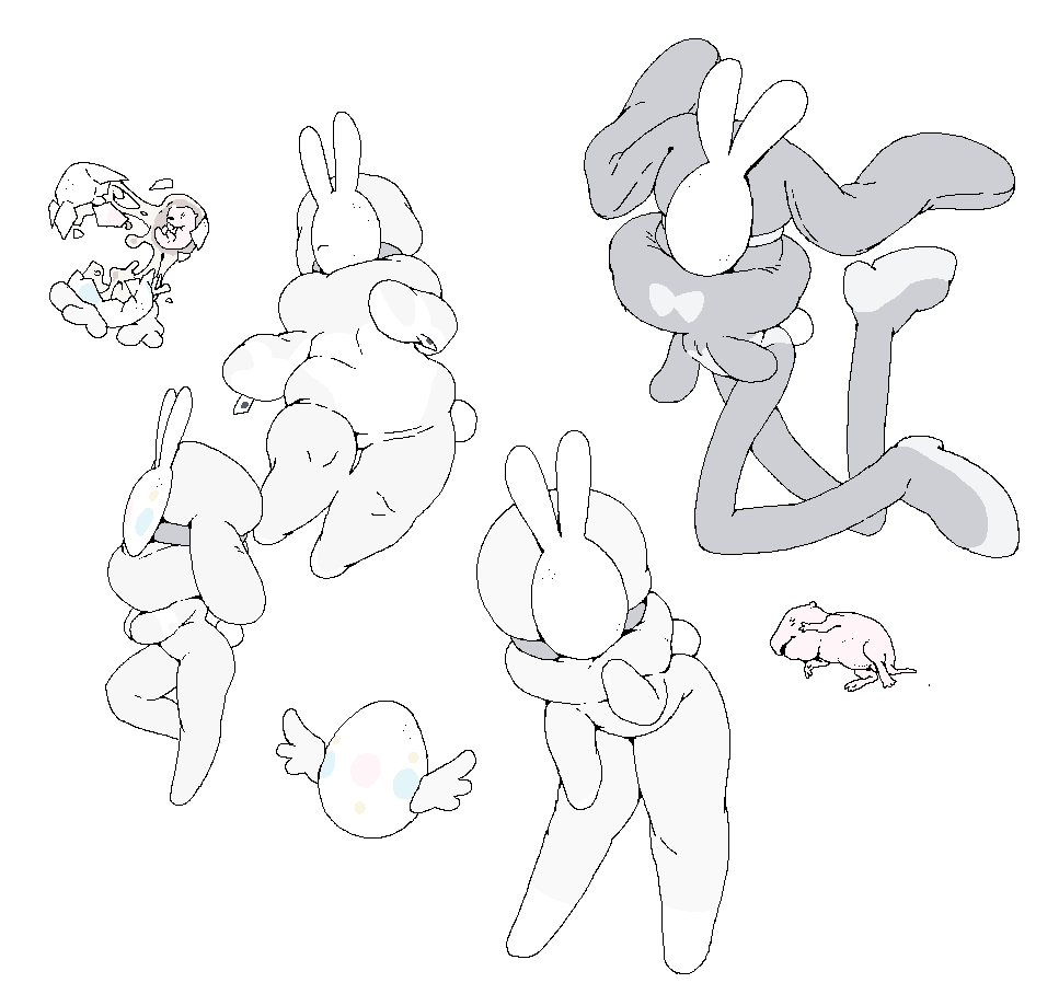 webberwithoneb's tweet photo. rabbits goodbye https://t.co/tzPjQdRDMn