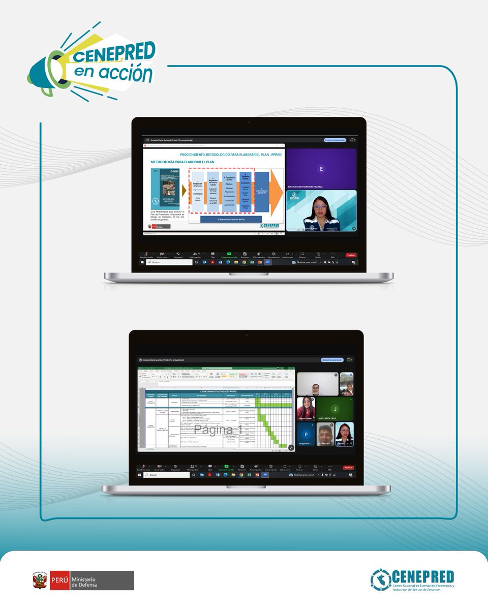 CENEPRED's tweet image. 📍Amazonas | Las MD de #María y #Conila iniciaron la elaboración de sus planes de prevención y Reducción del Riesgo de Desastres (PPRRD) con apoyo del #Cenepred.

👉 gob.pe/n/1380569
¡Prevención realizada, población asegurada!

#Prevención #GestionDelRiesgo #CenepredPerú