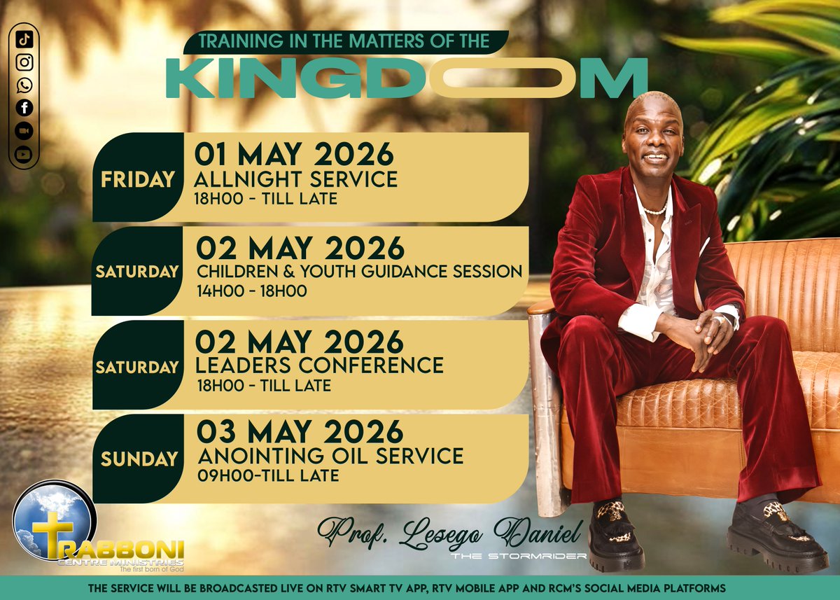 Prof. Lesego Daniel #2026Unexpected Lightning tweet media
