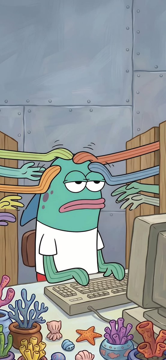 lynxchizzy's tweet image. Let's see your wallpaper here's mine 
#wallpaper #spongebob