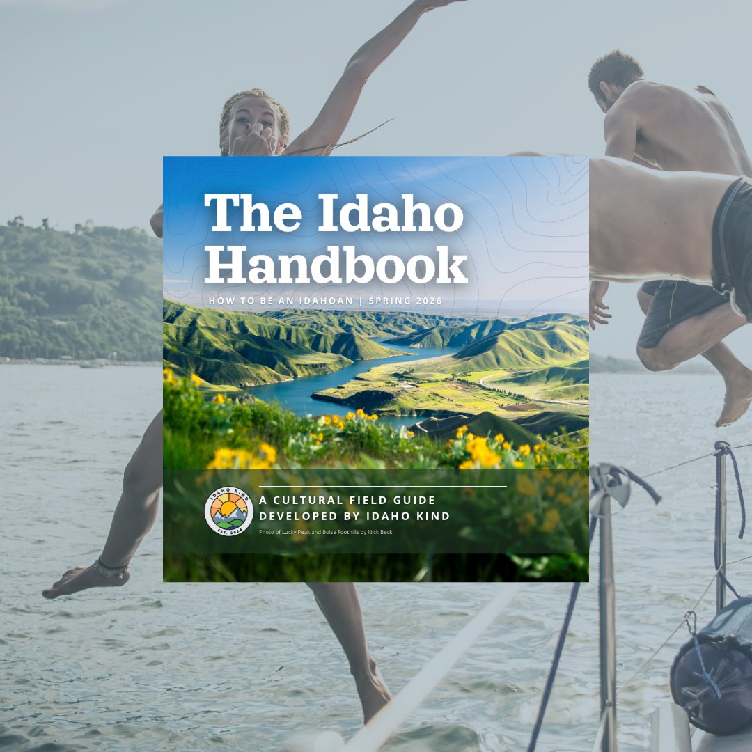 IdahoKind's tweet photo. Still haven't grabbed your copy?

Our Idaho Handbook has been a hit, and it’s the perfect addition to any coffee table or adventure bag. If you have a friend who just moved in next door, or a longtime buddy who lives and breathes Idaho, this is the gift they’ve been waiting for. https://t.co/1wvaj3DYUu