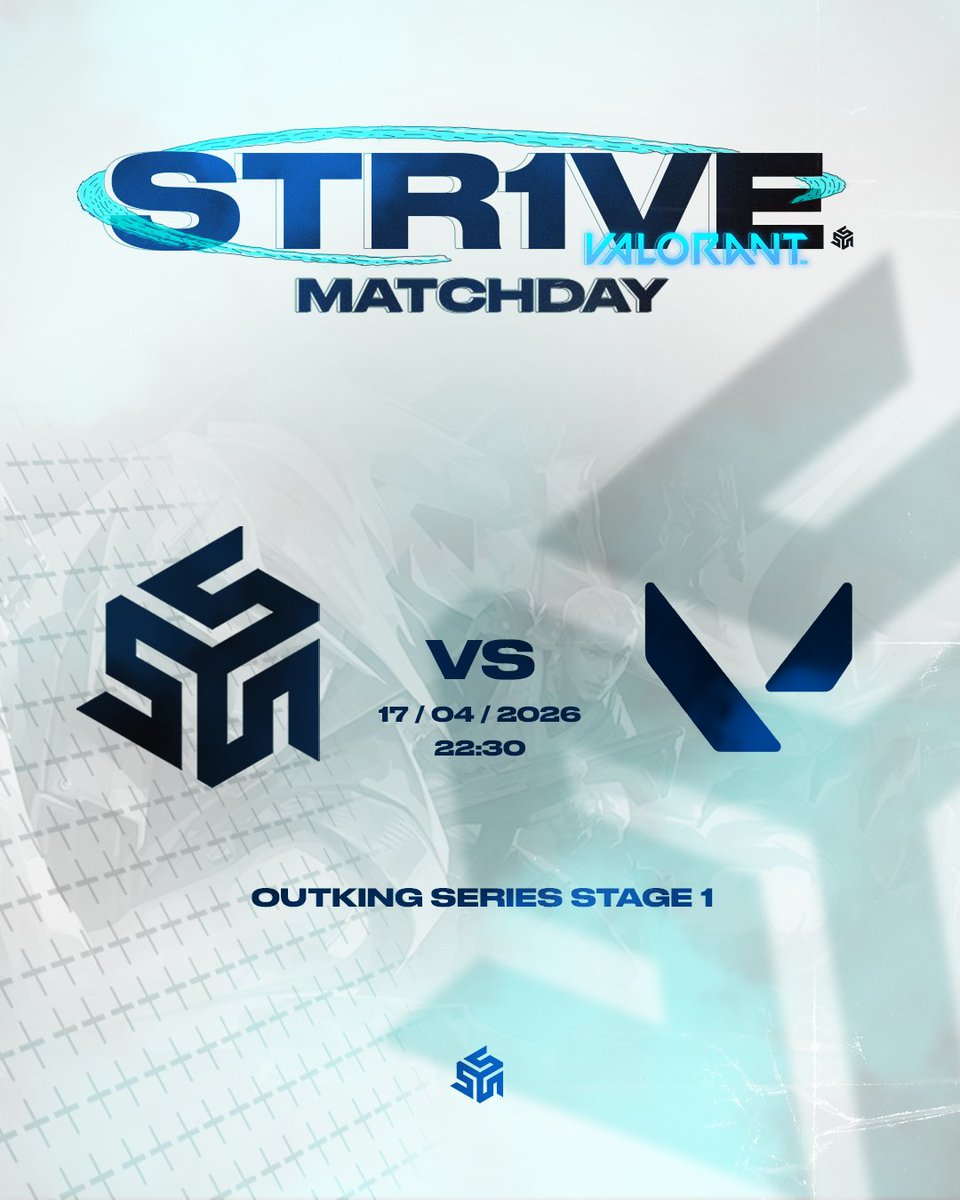 str1veesports's tweet photo. Hoje entramos em jogo no OutKing Series Stage 1 – Swiss Stage.
Frente aos Win Traders, às 22:30.

É dia de mostrar a nossa força.

𝐊𝐞𝐞𝐩 𝐒𝐭𝐫𝟏𝐯𝐢𝐧𝐠

#keepstr1ving https://t.co/5l1z5cT9iW