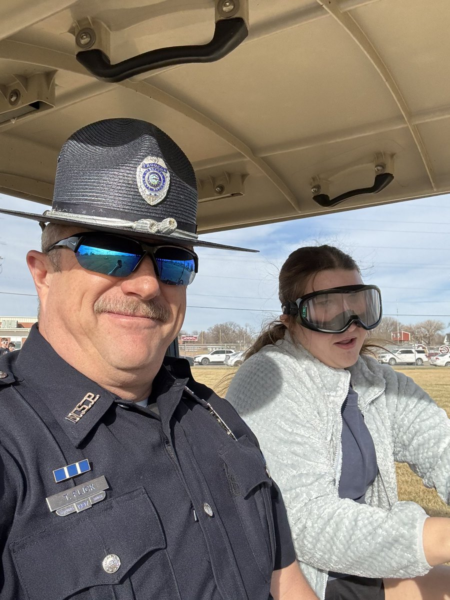 NSP_TroopE's tweet image. Getting back to the office for the first real time this week I find this.

To know the students at Gothenburg HS remember what they learned, took it to heart, and put this education into practice to keep themselves safe over #Prom2026 weekend….. 

ABSOLUTELY PRICELESS 

#Humbled