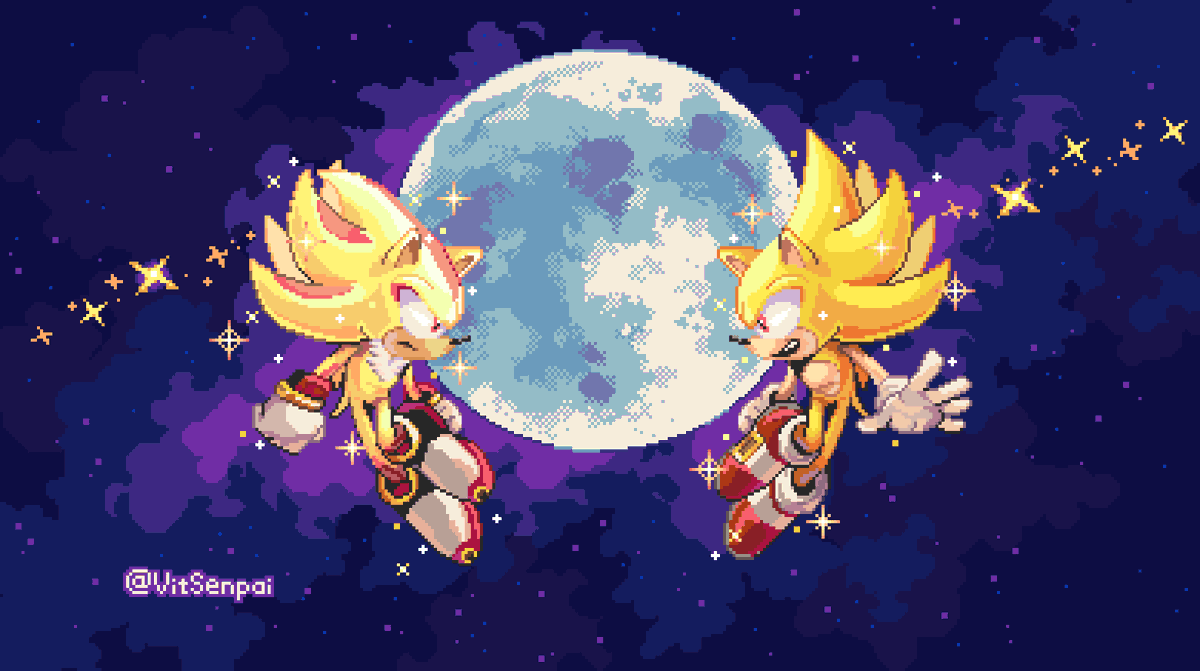 Live &amp; Learn!
#pixelart #sonicthehedgehog #shadowthehedgehog #sa2