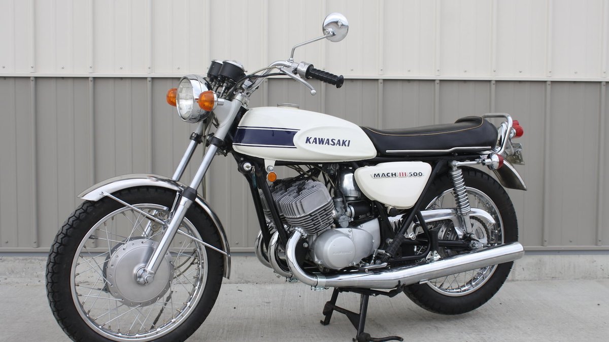 The 1969 Kawasaki 500cc H 1 did most things poorly but it did one thing very well, it went fast quickly. That was enough.  #kawasaki #fastmotorcycles  #superbikes  #twostrokemotorcycles  #2strokemotorcycles  #motorcycleinnovation  #motorcycleenthusiast