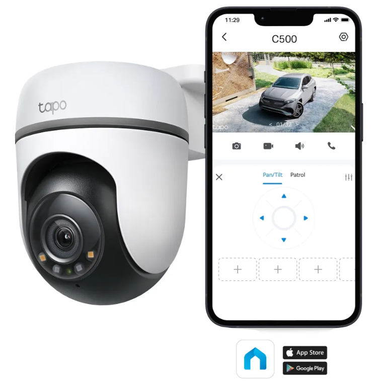 delmark_tech75's tweet image. 📟Oferta Tech Mercado Livre🪙

🎞️TP-Link Tapo C500 Câmera de Segurança Wifi 1080P 360° Colorida IP65 ⤵️
           
💵 R$ 230,31  |  8x R$ 31,99
🎟️Com o Cupom:  20% OFF

⚠️ Ative o cupom ( abaixo do preço )
🛒: meli.la/2e4p1Dn

🏬 Loja Oficial . #Cupom #oferta #camera