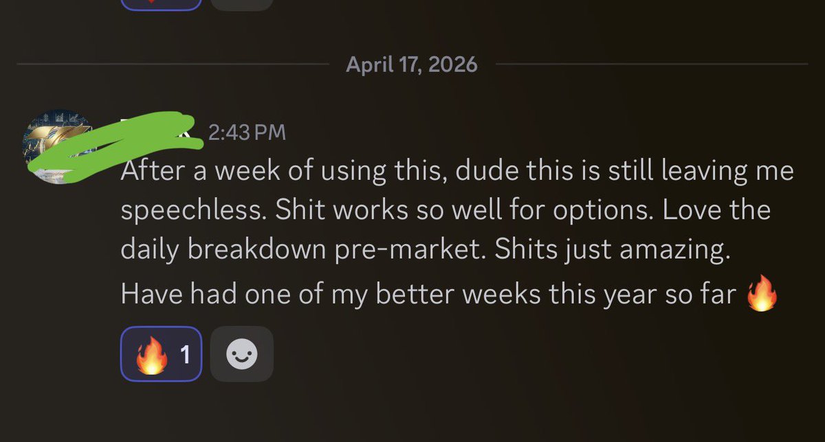 only1urf's tweet image. This is the type of messages I love to see.  What I created a tool that works and built for option traders.  I’m amazed at the creation myself.  #Fantom $SPX $NDX $ES $NQ $SPY $QQQ