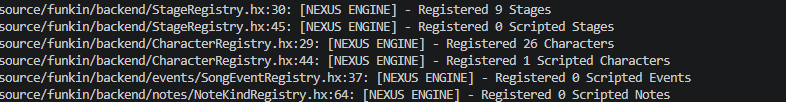 FNFProjectNexus's tweet photo. [UPDATE] - WE ARE WORKING ON IT

Currently @Electr0Gunner is working on the engine
So i think its fair to showcase abit the backend. https://t.co/VhwEk6Uraw
