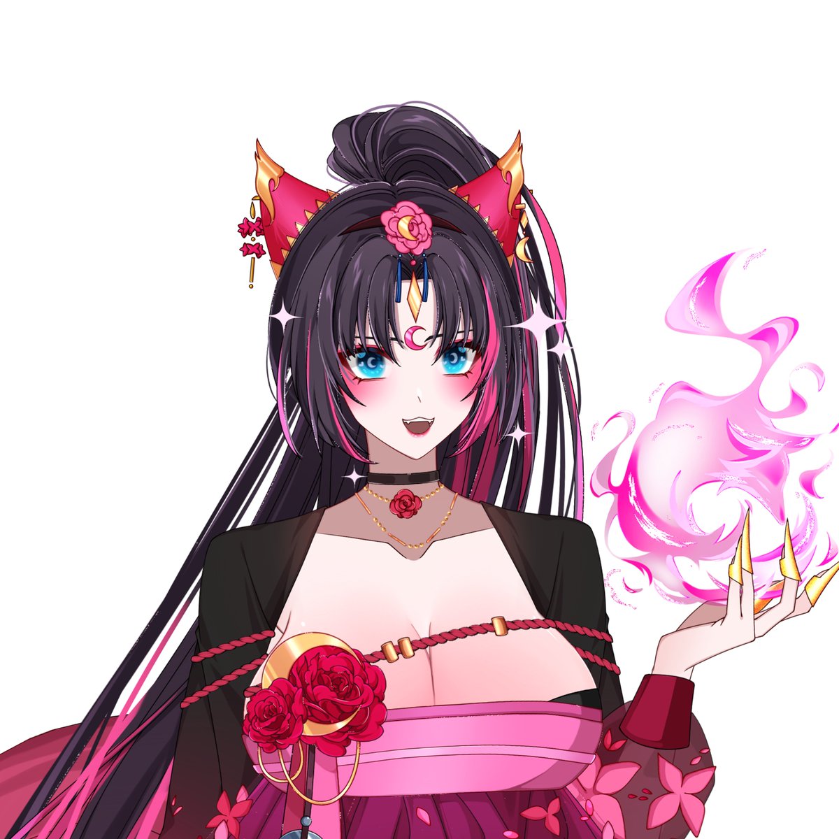 Tiho 티호❤️‍🔥🌙 Villainess Vtuber tweet media