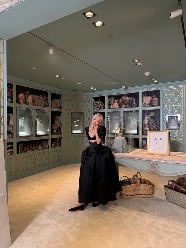 BLACKPINKBRASIL's tweet image. Rosé x Tiffany &amp;amp; Co. para a Vogue. 

#ROSÉ #BLACKPINK