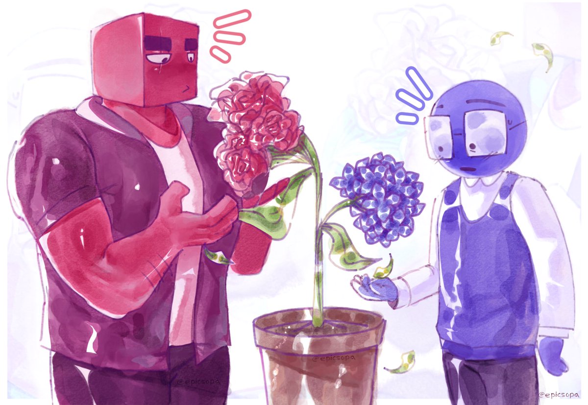 potted flowers of love #puzzleheads