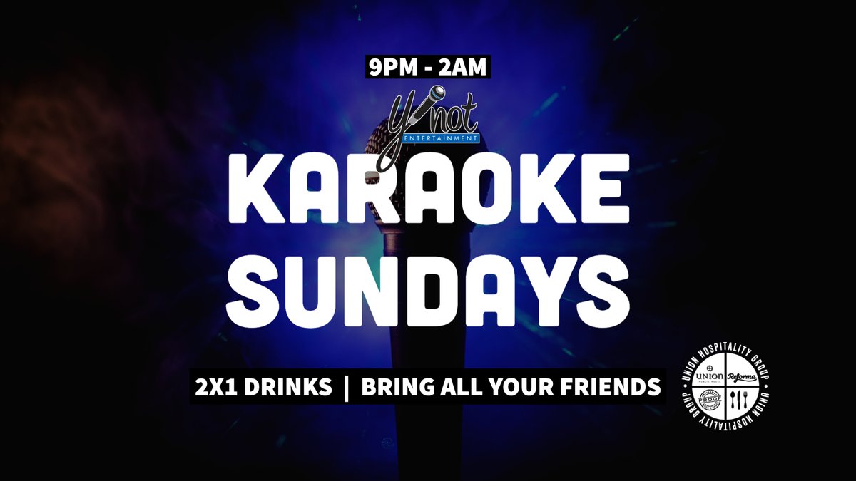 TucsonUnion's tweet image. your sunday just found a new home. karaoke at union 9pm-2am. 2 for 1 drinks. the kind of night that reminds you why sundays don't have to suck. come sing. come celebrate. come make it memorable. #tucson #tucsonaz #karaoke #tucsonlocal