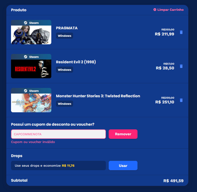 SolidSnake_31's tweet photo. @SucumbaGames @nuuvem @nuuvem Ajuda aqui pra Capcom me notar! https://t.co/qfwVvu7qz9