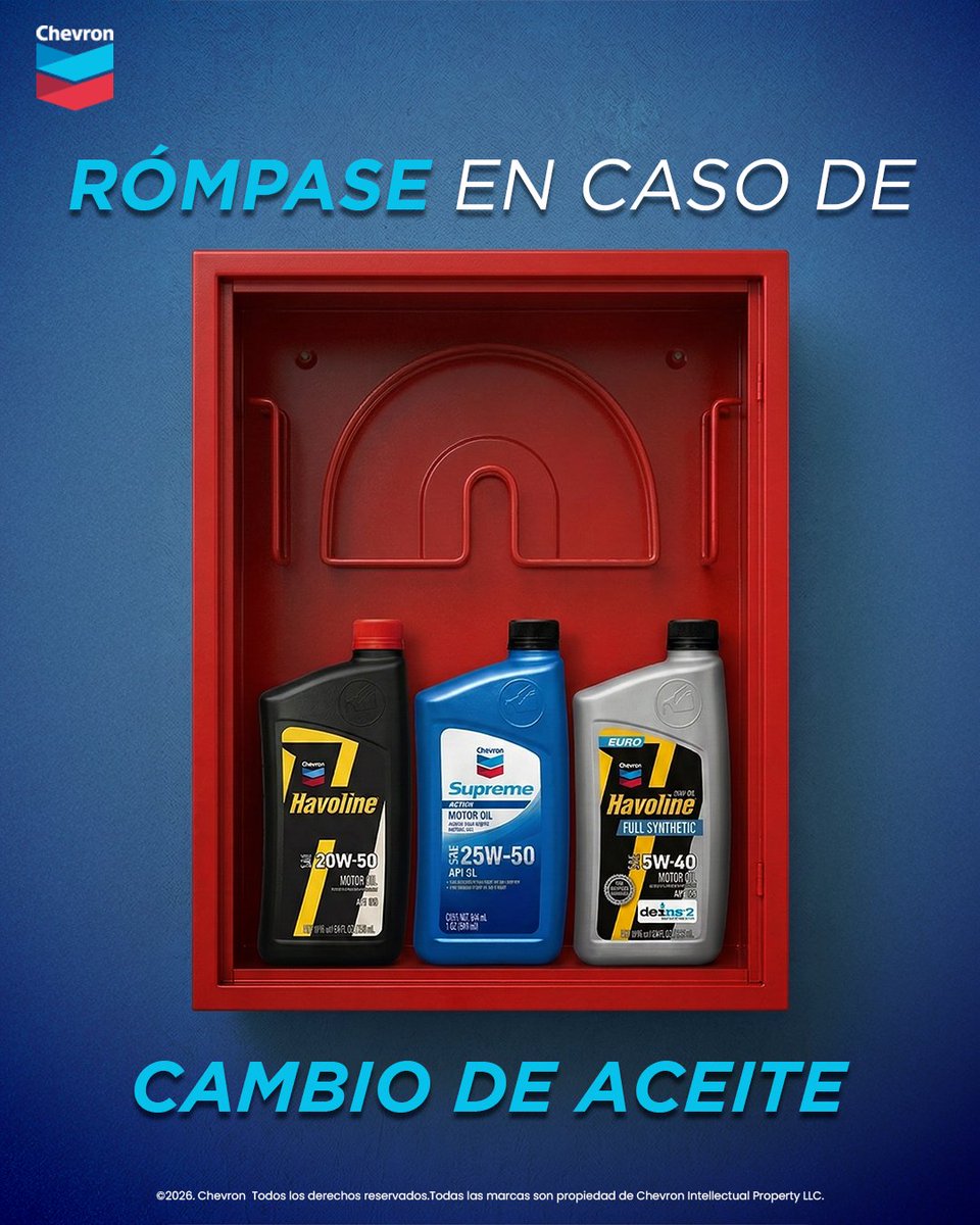 Chevron Havoline México tweet media