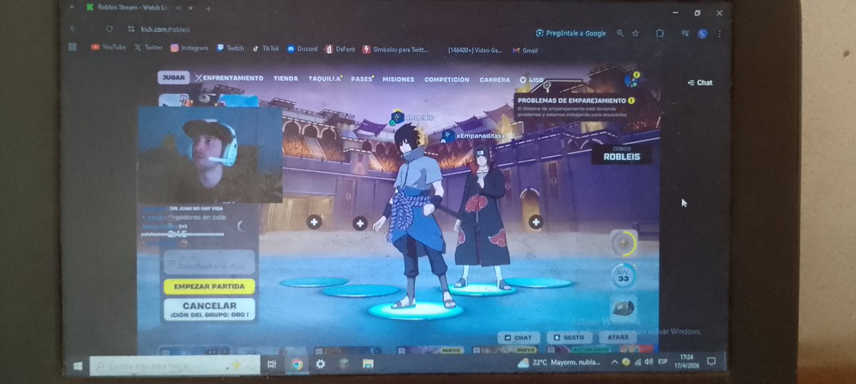 Jonas_Bosque's tweet photo. Viernes + Stream de Rob = 😎 
Primer directo en el nuevo setup vamoo https://t.co/V8x7FMWnAj
