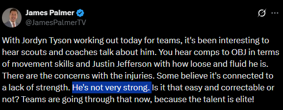 Brad Denny tweet media