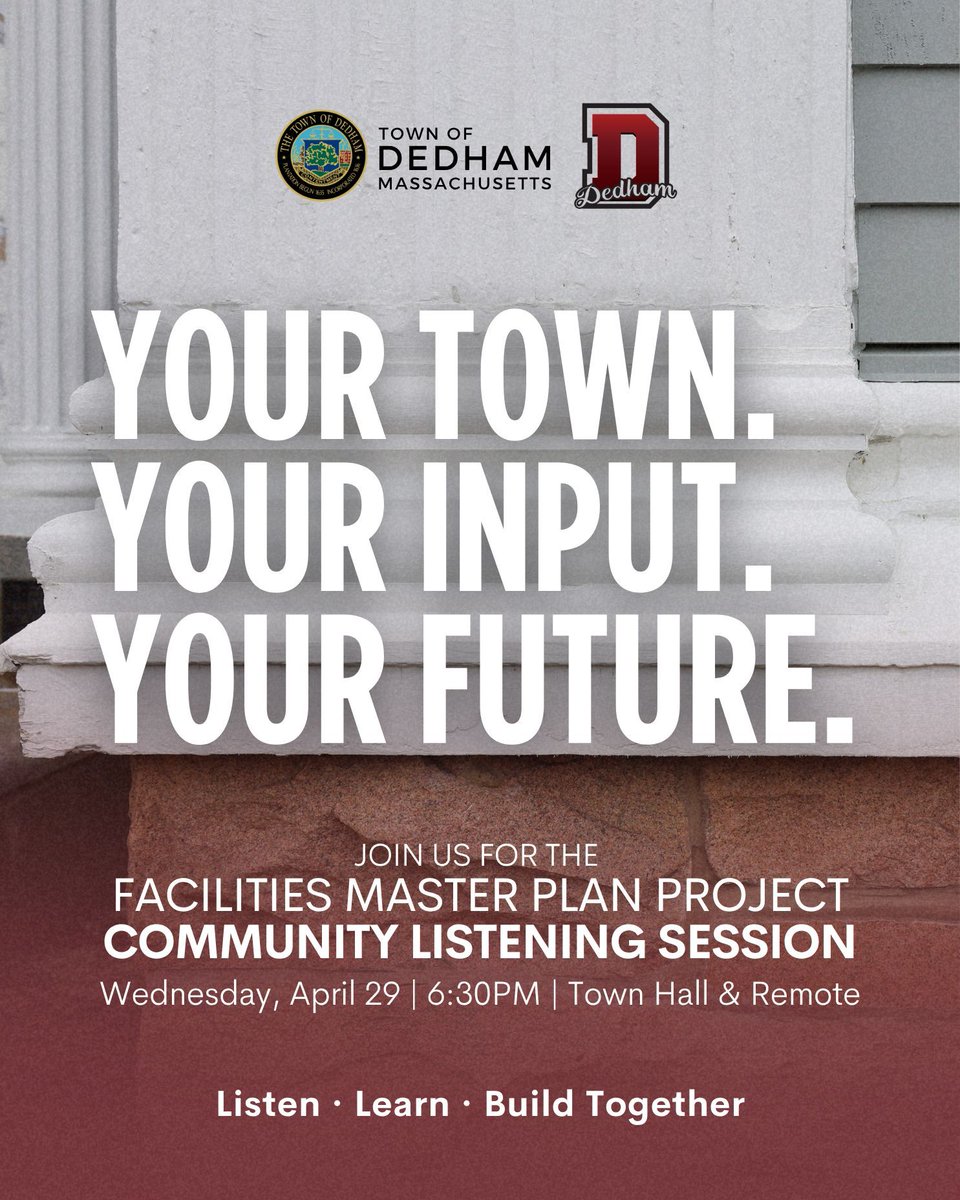 Town of Dedham tweet media