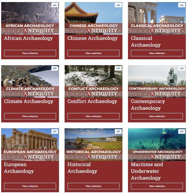 AntiquityJ's tweet image. From human origins to contemporary conflicts, our curated collections contain tons of free and #OpenAccess #archaeology on specific periods, themes and regions of the world! 

Explore them all at antiquity.ac.uk/collections