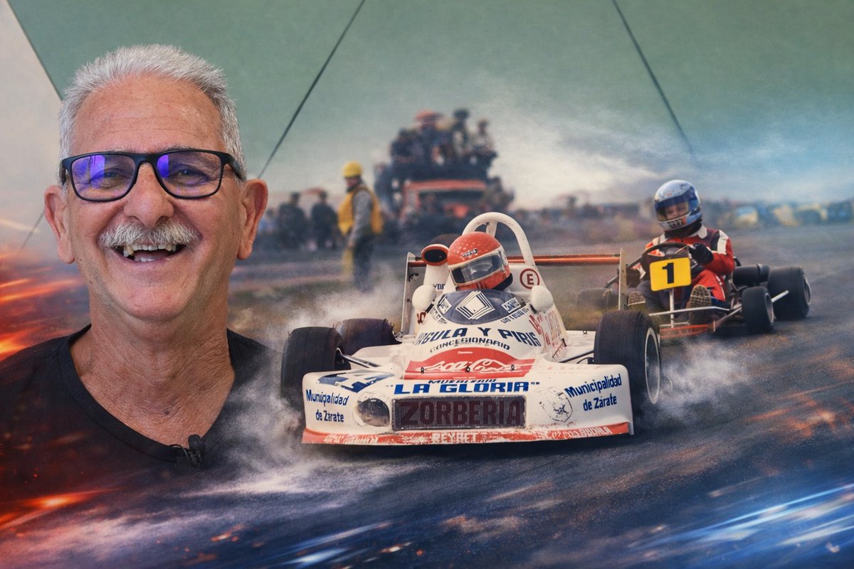 DiegoZorrero's tweet image. Hoy 21hs en @Posicion1tv comenzamos a recorrer la vida del Pejerrey Belloso, aquel que corrió mano a mano tres Sudamericanos de karting con #AyrtonSenna.
El mismo que llegó a la Fórmula #Renault y en su tercer año logró el título. Preparate, te va a encantar. #P1