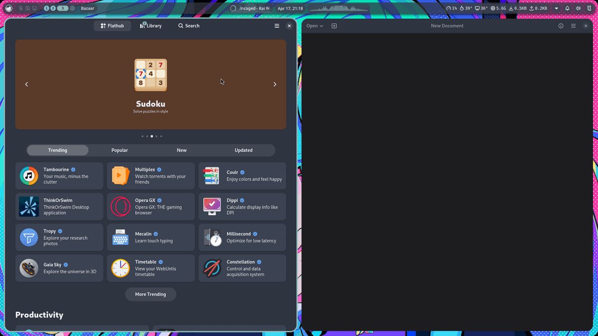 bot_unixporn's tweet image. [niri]  Miku Candy - Noctalia Shell
Link: redd.it/1socl2e

#unixporn #linux #screenshot