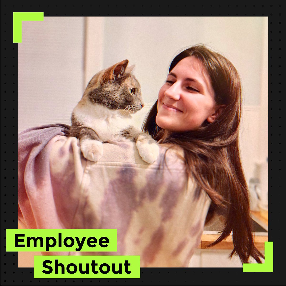 cinecraft's tweet image. Every month, we’ll be spotlighting a new #Crafter. This month, meet Alison, Cinecraft's incredibly talented graphic designer. We’re grateful for the creativity, skill, and care she brings to our team and our work every day.