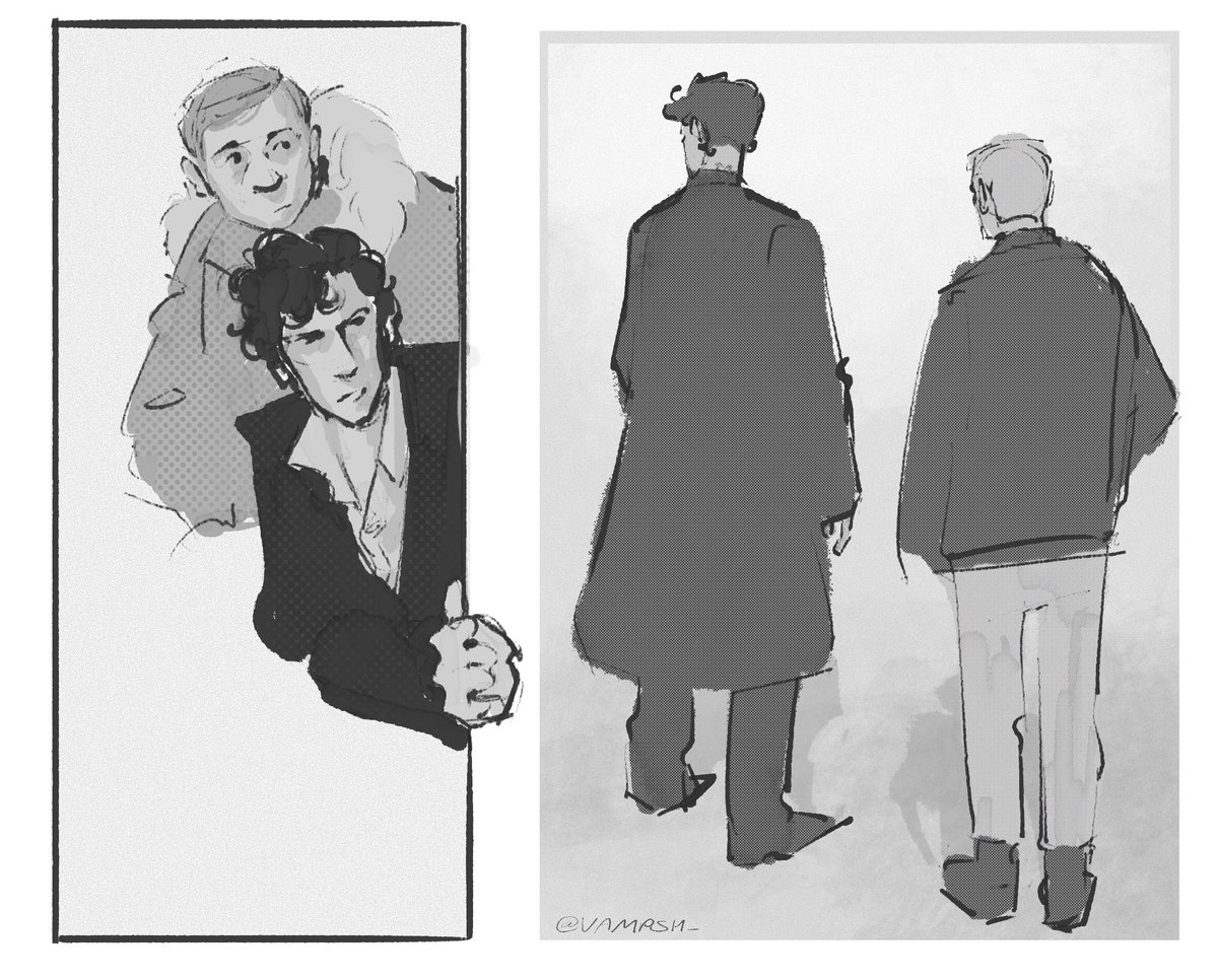 VAMPSH_'s tweet image. Doodles #sherlock #johnlock 🔍