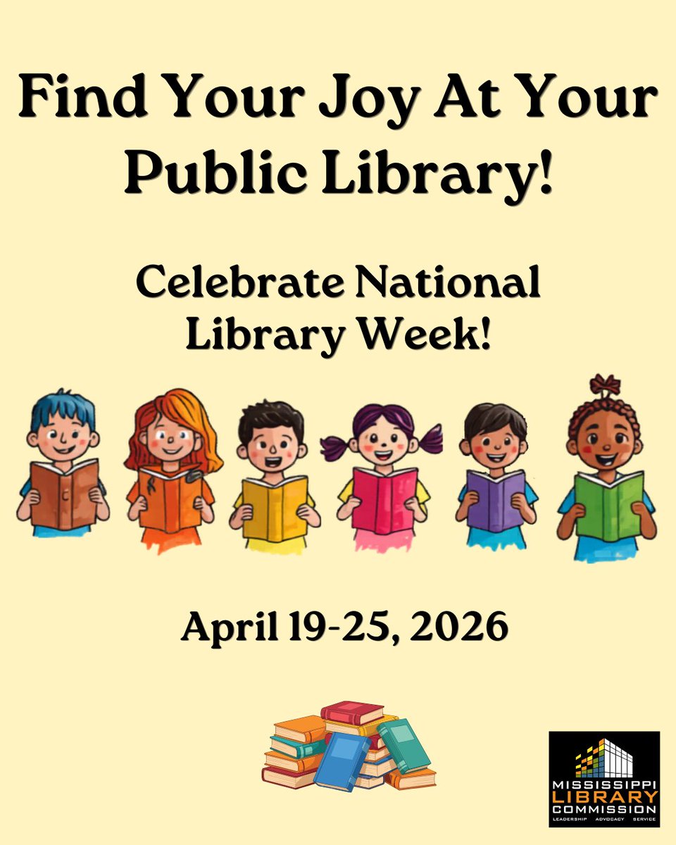Mississippi Library Commission tweet media