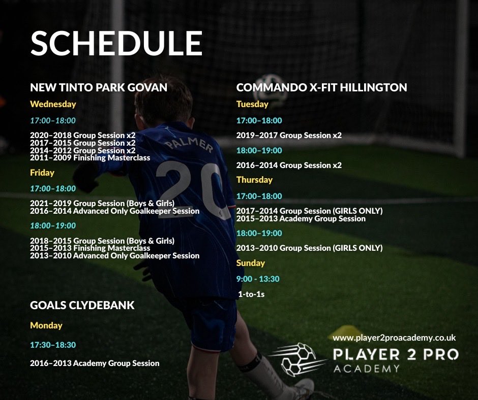 Player2Pro Academy tweet media