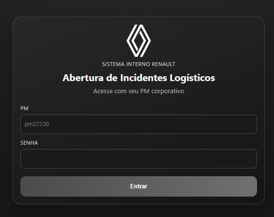 Merlax_'s tweet image. #Phishing dirigido a @RenaultBrasil 

Site
hxxps://incidenteslogisticos.site/login
