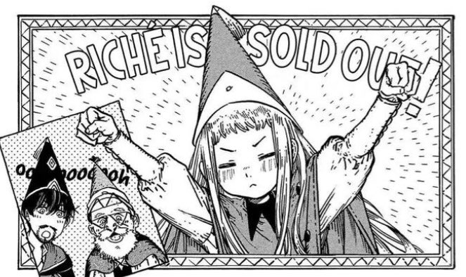 people who are saying richeh will open her magic shop are SO right. just look at how happy she was when the items got sold out at the festival