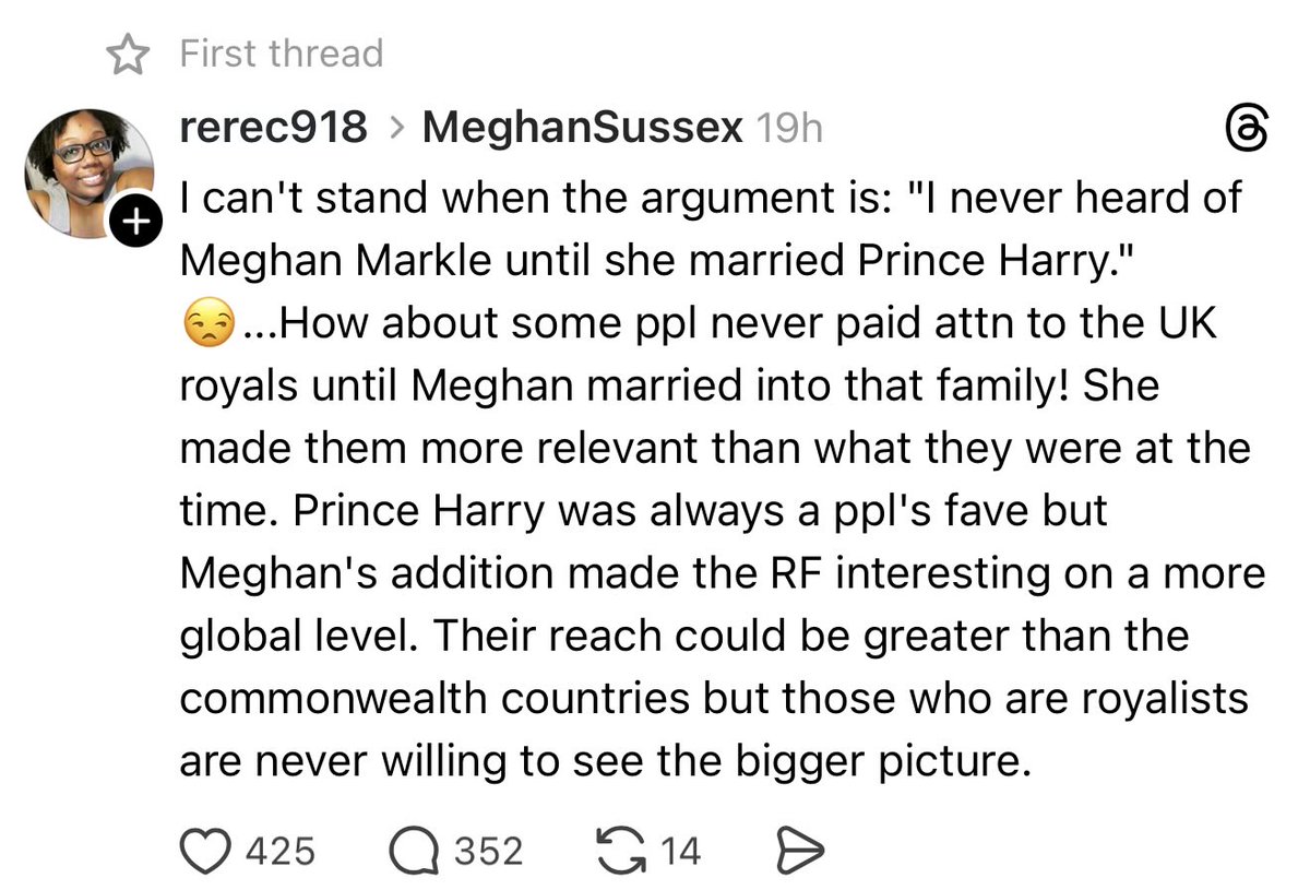 Meghan fan tweet media