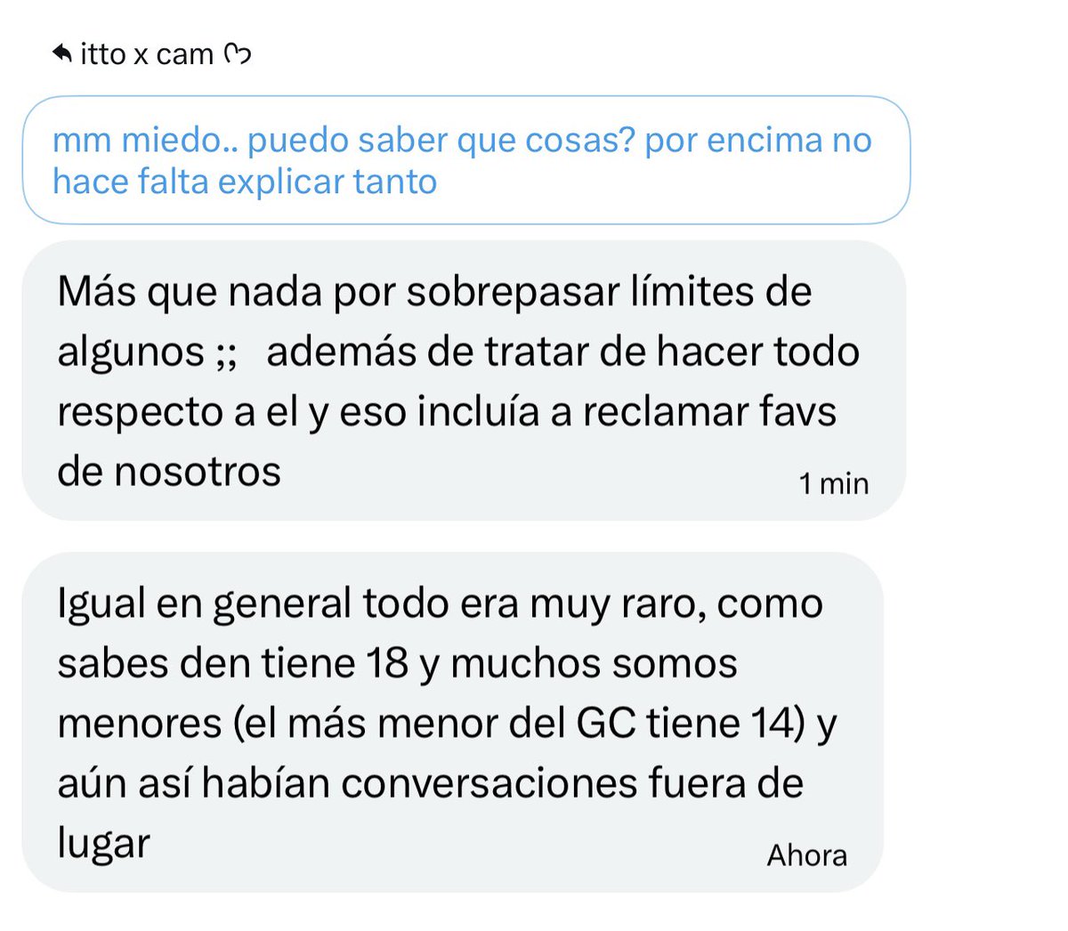 itto x cam ᢉ𐭩 tweet media