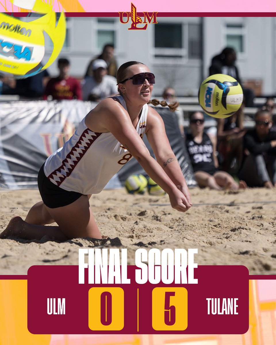ULM Beach Volleyball tweet media