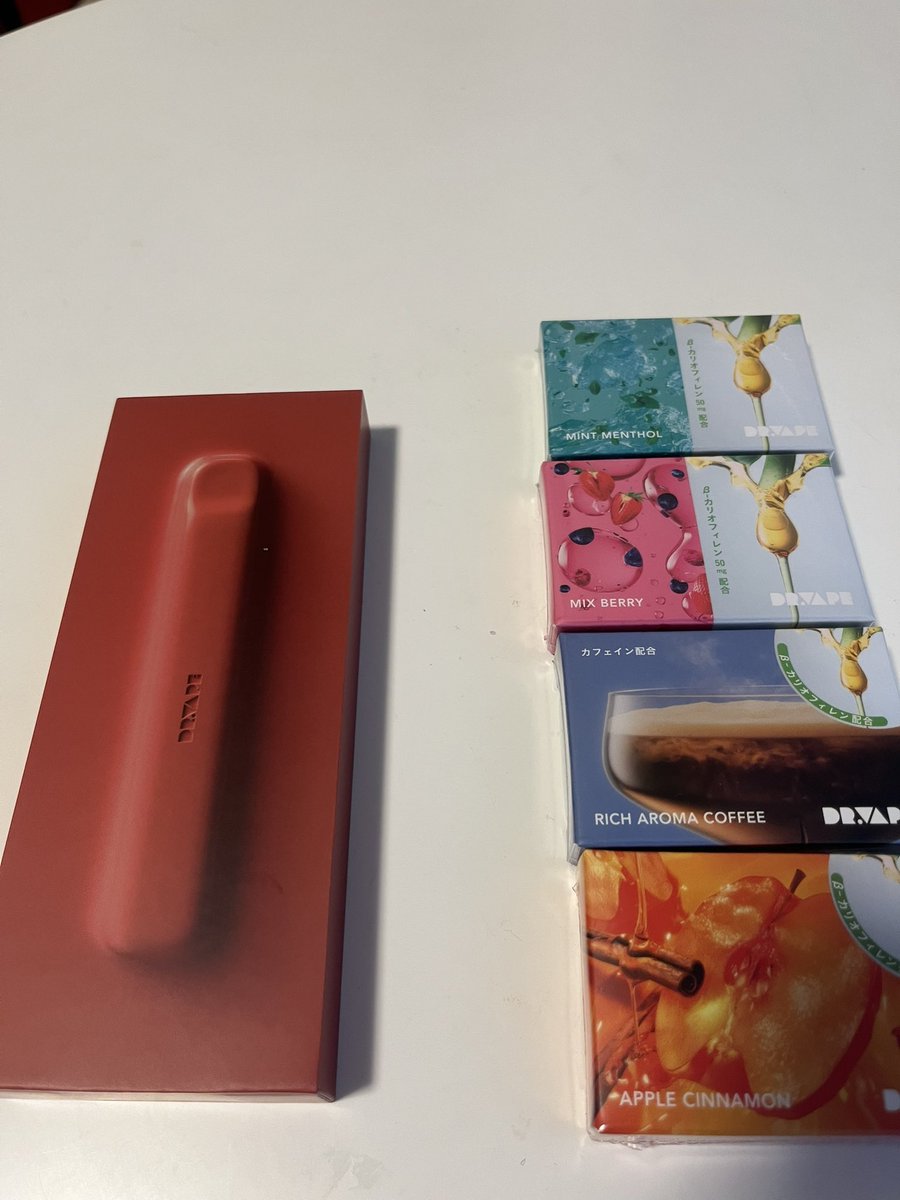 Anzu700SMILY's tweet image. 届いたァ- ̗̀📦 ̖́-
#DR.VAPE