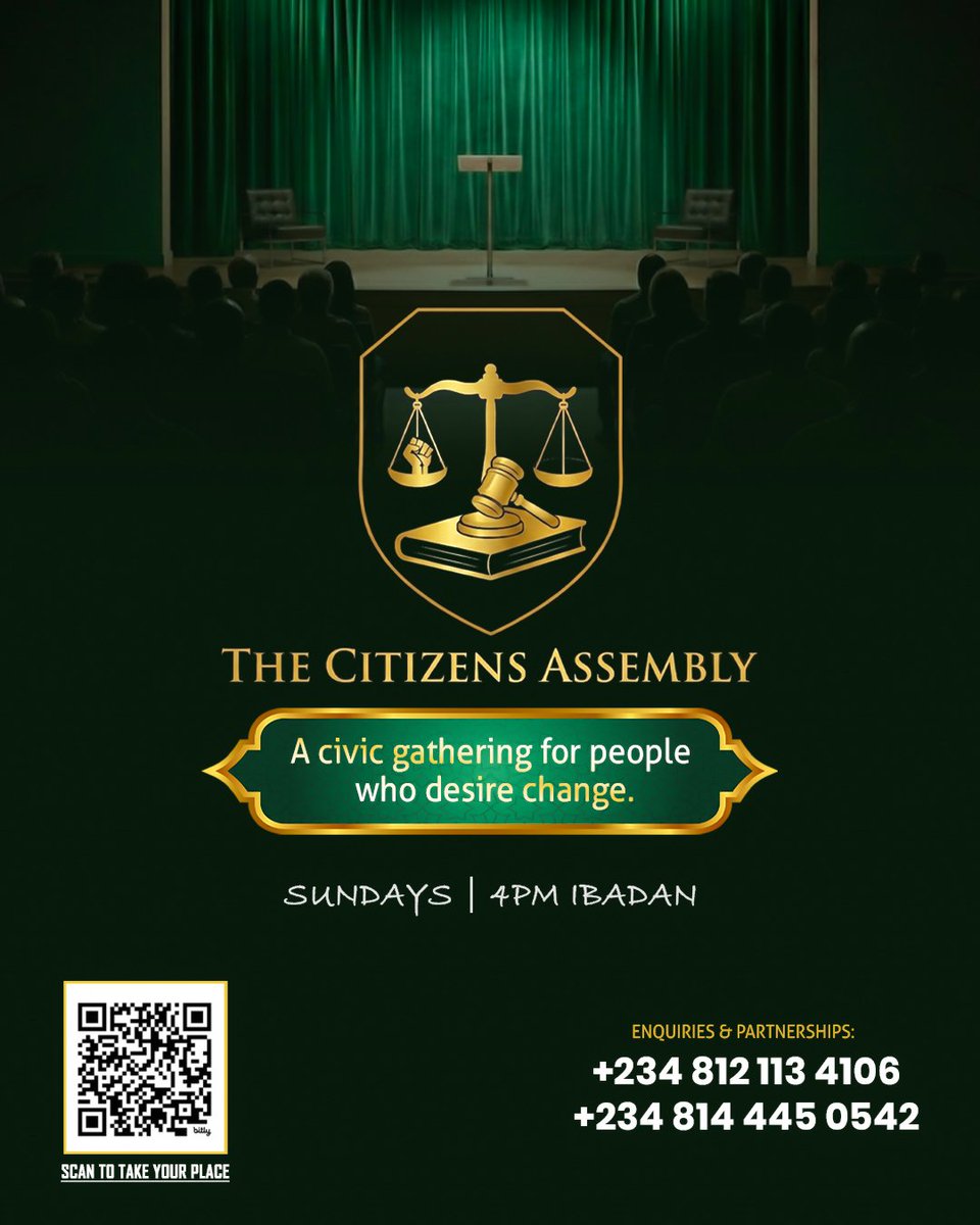 feadetutu's tweet photo. There's so much we can do differently... If you reside in Ibadan and would love to be part of a movement that's solely focused on driving positive change and finding local solutions to our local problems, this space is for you. 

We're starting this Sunday. Register now, and confirm your space. 

God bless Nigeria! 🇳🇬
God bless Oyo State!💛