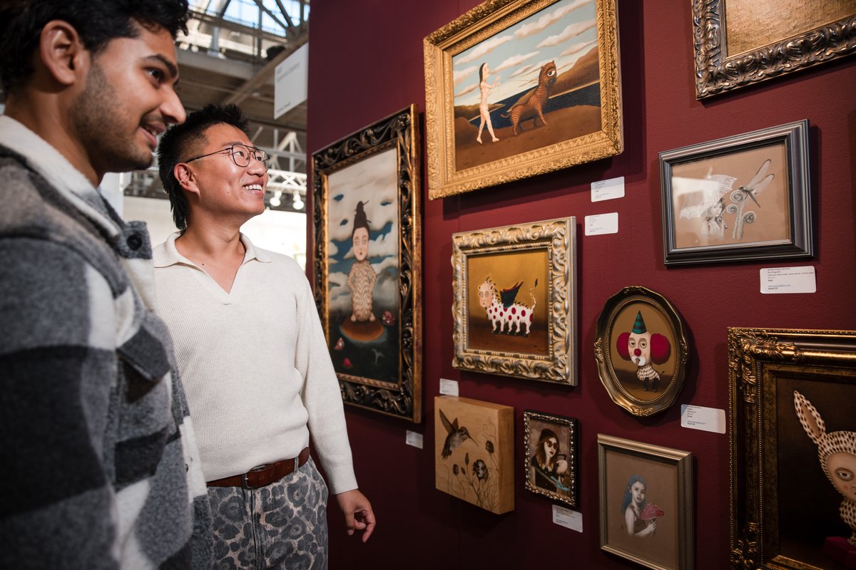 sfmuseo's tweet photo. Support the arts and experience the energy of over 90 galleries at the SF Art Fair, opening today at @FortMasoninSF!
While you’re there, be sure to stop by the Museo Italo Americano, we’d love to welcome you!
Get your tickets and join the excitement!
https://t.co/f9I6aeFfHT https://t.co/IOfrWfH1DI