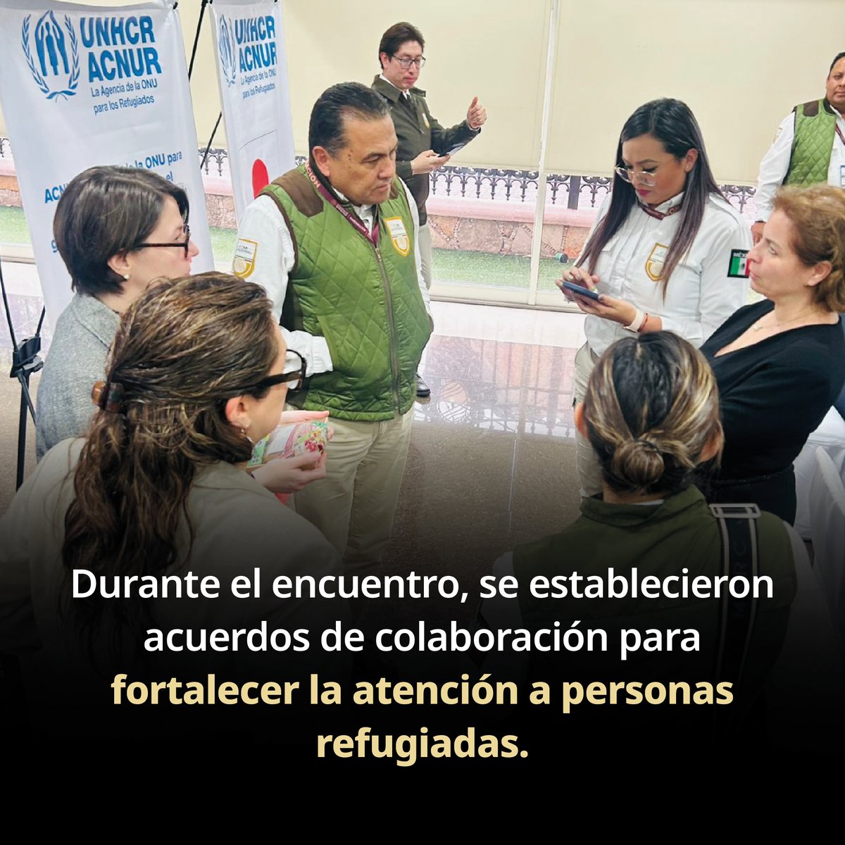 INAMI_mx's tweet image. ¡Trabajamos de la mano con @AcnurMexico por las personas en contexto de movilidad en México! 🤝

La Oficina de Representación del #INMAguascalientes, participó en una reunión con la representante en México de #ACNUR, @chiaraUNHCR. Encuentro que también reunió a las