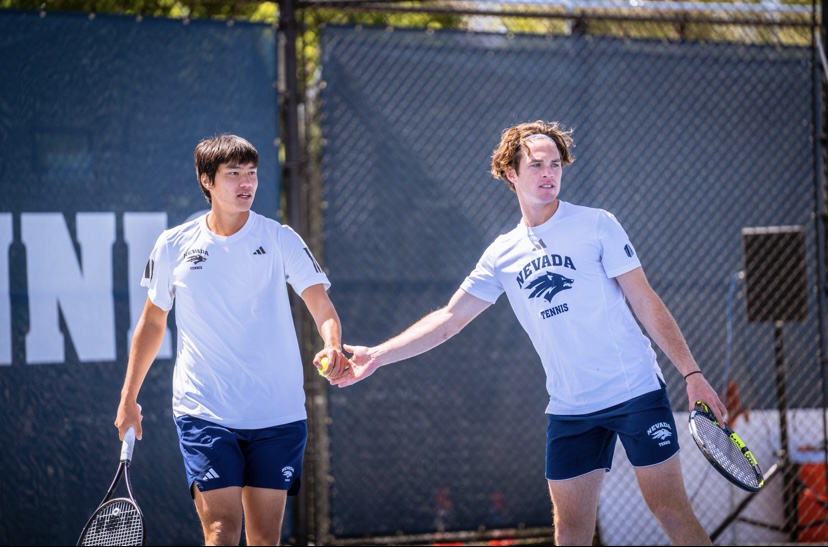 NevadaMTEN's tweet photo. Battles in doubles…time to bounce back in singles!

#BattleBorn https://t.co/30qacEukwv