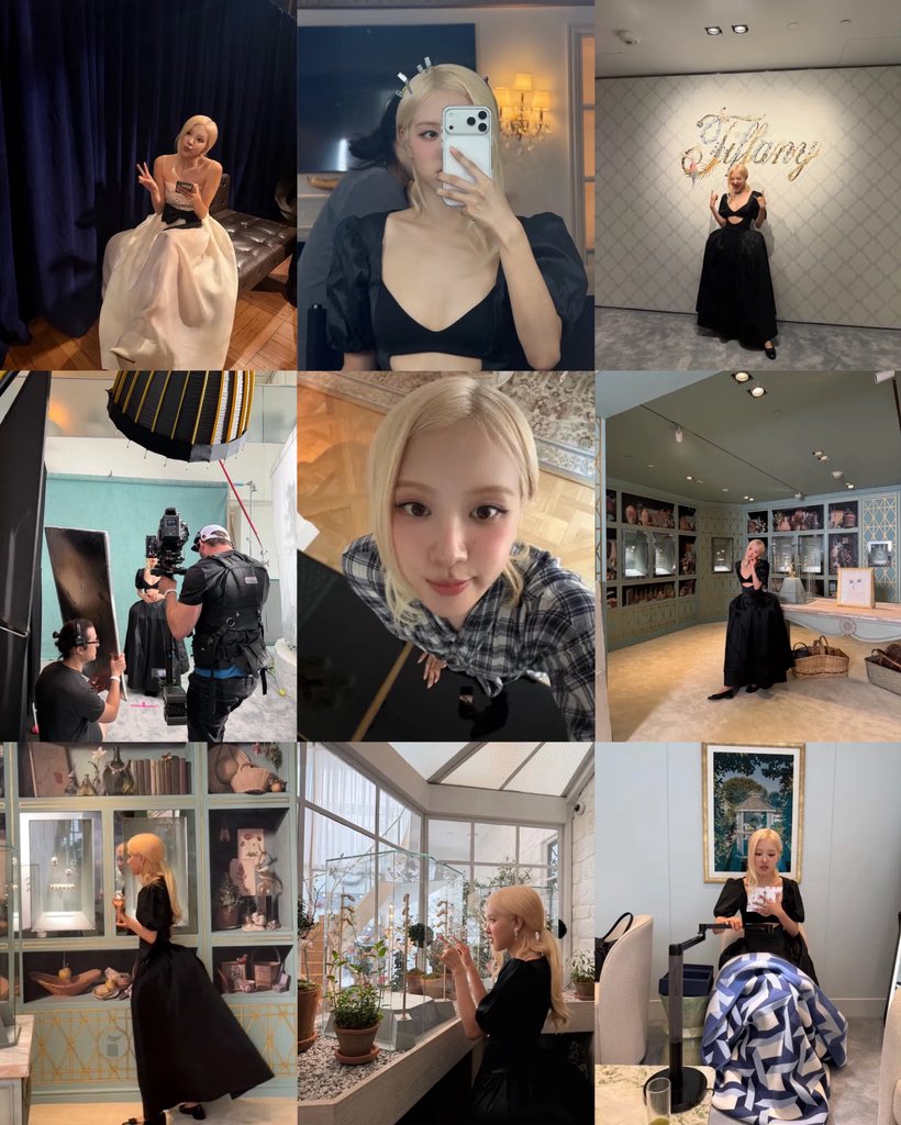 rosespics's tweet photo. rosé x tiffany &amp; co. for vogue https://t.co/SmoJAWOHbG