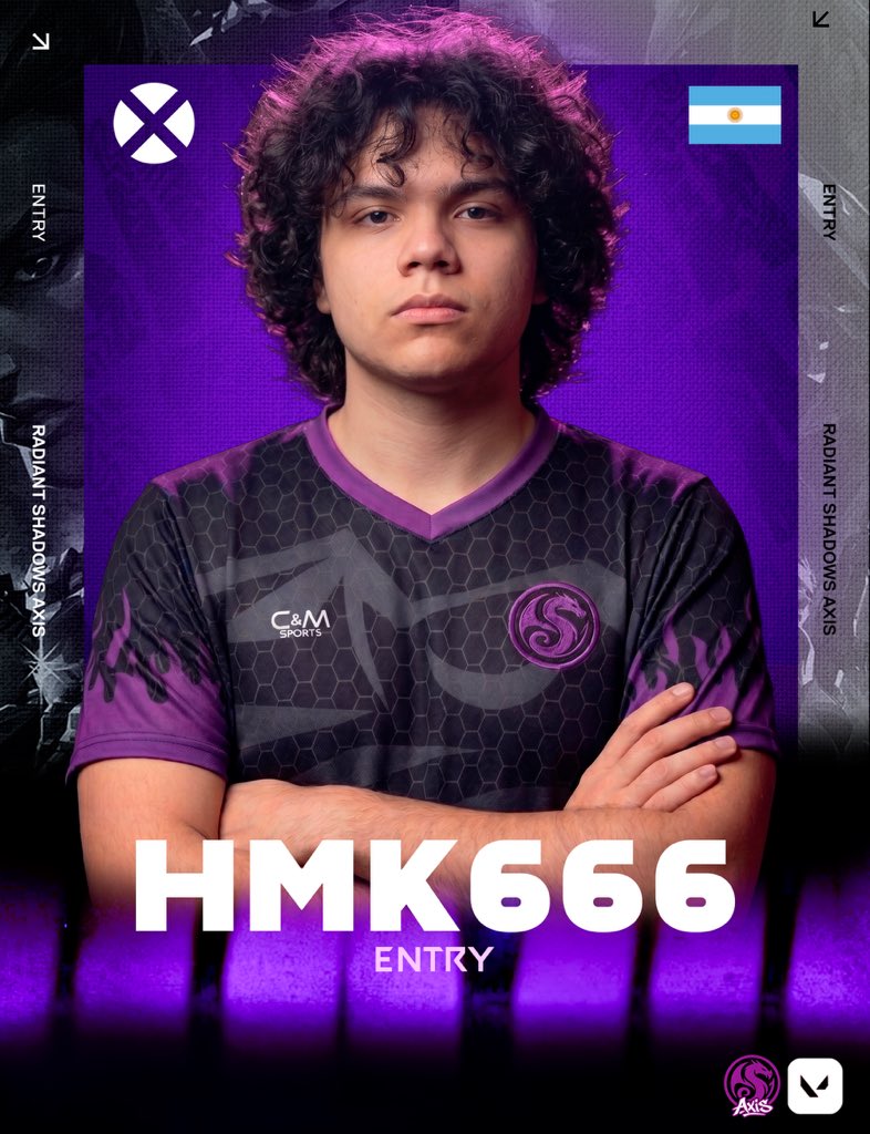 RadiantShadows_'s tweet photo. Ellos son:

FADI 🇻🇪 — IGL
F1KKENN 🇨🇱 — Iniciador
HMK 🇦🇷 — Entry https://t.co/bY2Qzit8Zh