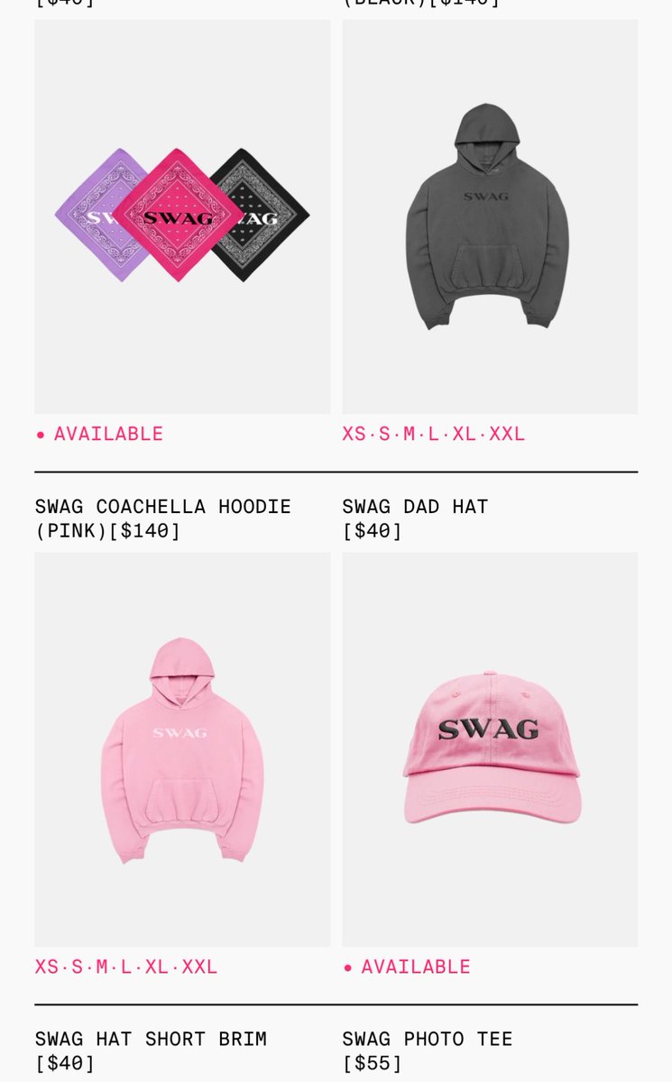 JBCrewdotcom's tweet photo. Justin Bieber’s merch for the Coachella Festival is now available!

🔗: https://t.co/tiTER2iUiu https://t.co/8oAaDFls3g