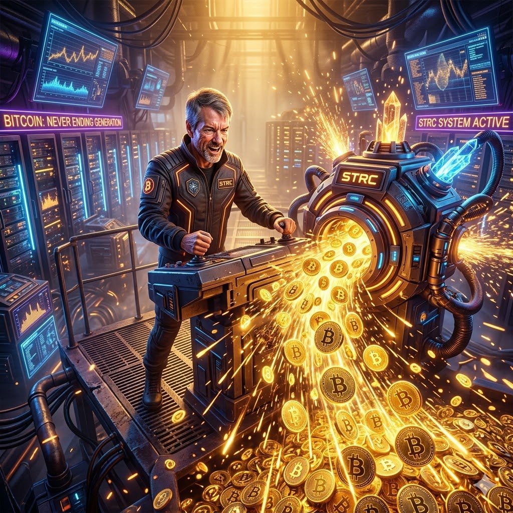 Fire up the $STRC machine $BTC