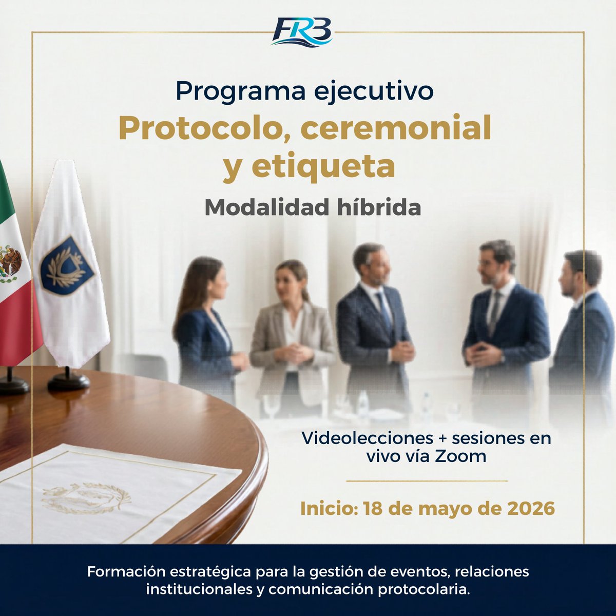FelipeReyes_B's tweet photo. El protocolo es un sistema de toma de decisiones, no una lista de formas. Cuando ese sistema existe, la improvisación desaparece.

📷 Preventa hasta 30 abr   $2,700 MXN + IVA
📷 Precio regular desde 1 de mayo: $3,100 MXN + IVA

https://t.co/ChL0uzvdFj https://t.co/8smRwGbUqj