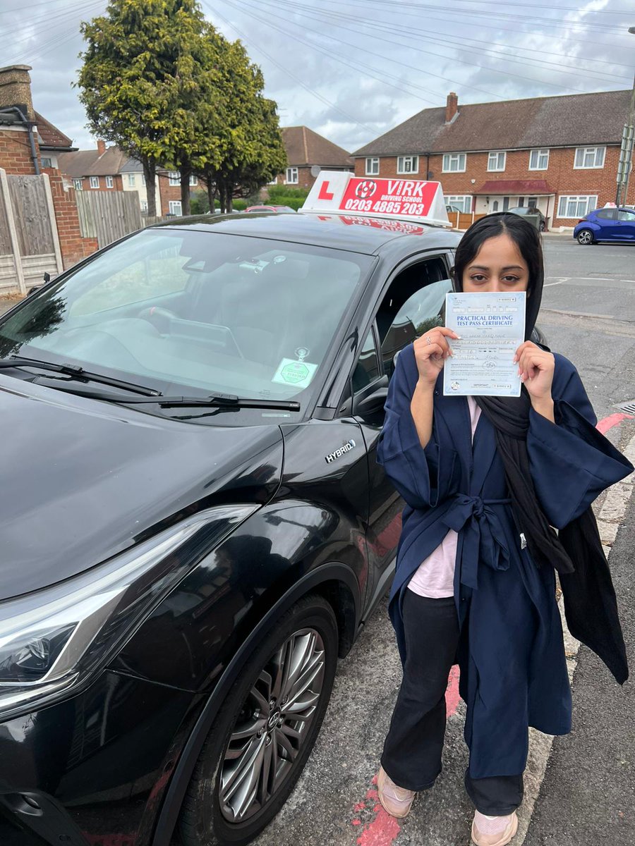 vDrivingSchool's tweet photo. Huge congratulations to Mariya for passing her driving test in her FIRST ATTEMPT at Morden. 
https://t.co/1fbmoWzyKO 
Call:02034885203 https://t.co/0vkJ36TBEU