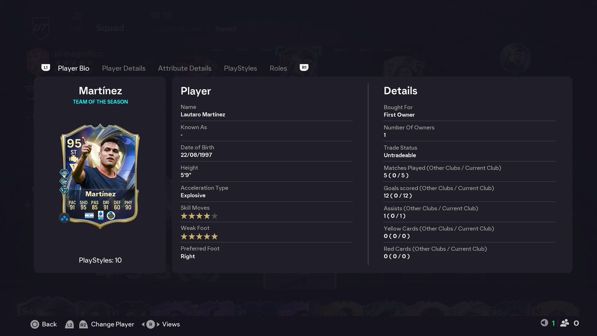 utd_Zeuss's tweet photo. @FUT_Rory been my best pull so far first 5 games of champs been a monster so far tiki and incisive on him is mint https://t.co/6b2WBSMG8g