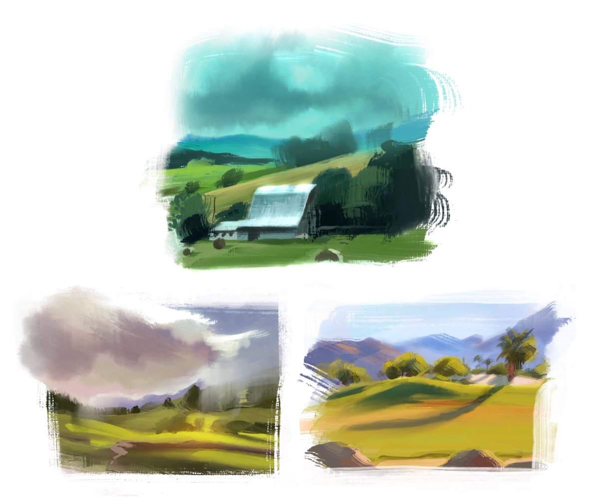 A couple sketchbook pages
#painting #sketchbook