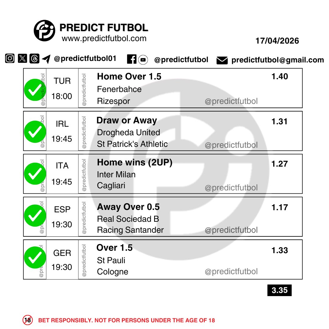 predictfutbol01's tweet photo. CONGRATULATIONS ✅✅✅✅✅✅✅✅

Join our telegram channel here
👉 https://t.co/rqCqHY9JWH https://t.co/AxRPrABo8P