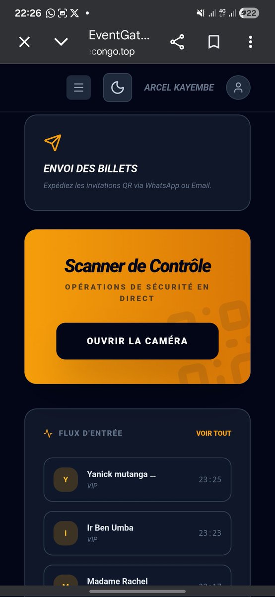 EventGate Congo tweet media