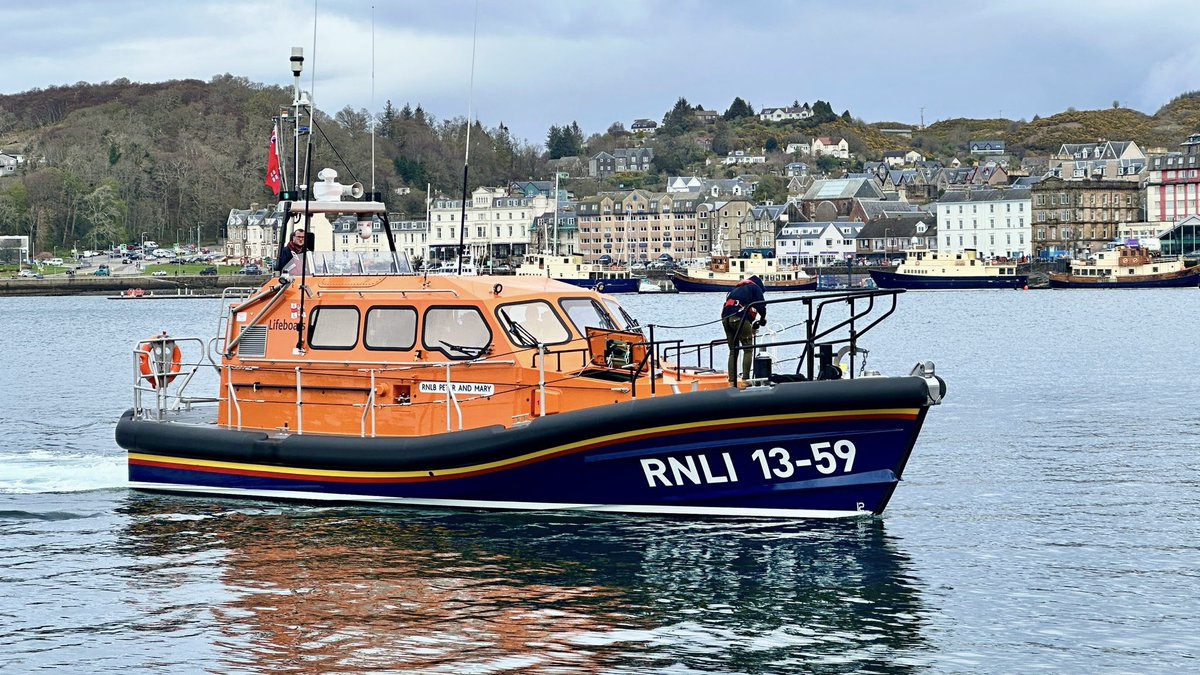 She’s almost home! After departing from Poole in the south coast of England on Tuesday, RNLB Peter and Mary will make the final leg of her long journey tomorrow morning as she sails from Oban to Skye. Thank you Nathan, Seán and Andy for these photos from the different port calls!